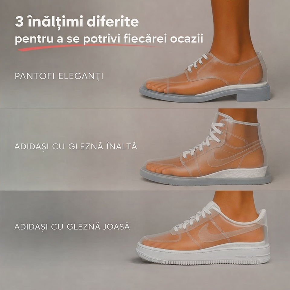 Tălpicii HighPads –  Înălțime & Confort Ortopedic